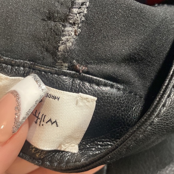 Wilfred The Melina™ Cropped Pant Vegan Leather Cropped Pants Black Size 4 - Picture 16 of 16